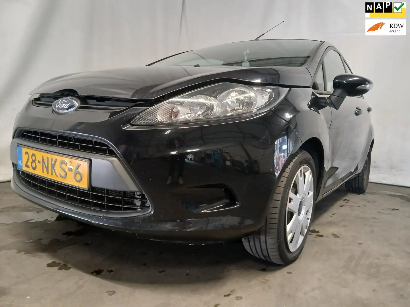 Ford Fiesta 1.25 Limited - Airco - Schade Zwart - 1