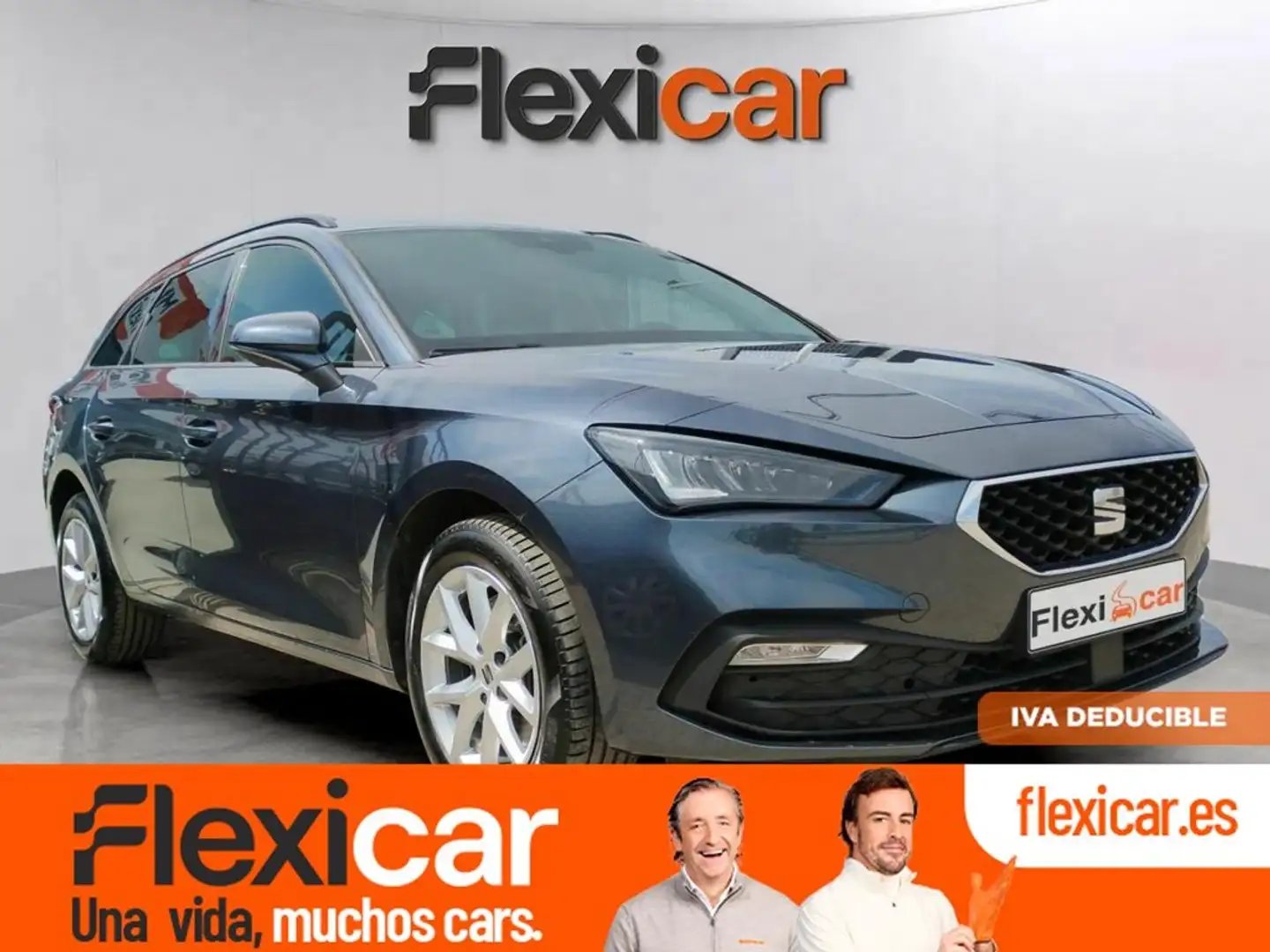 SEAT Leon SP 2.0 TDI 110kW DSG Style Gris - 2