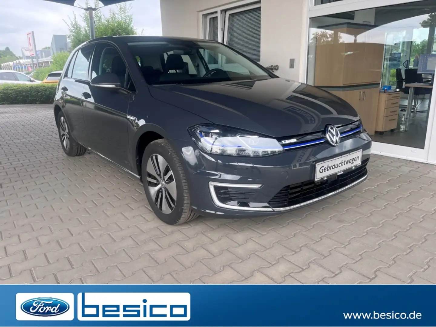 Volkswagen Golf VII e-Golf+LED+PDC+NAV+ACC+CD+DAB+USB+LMF+ Gris - 1