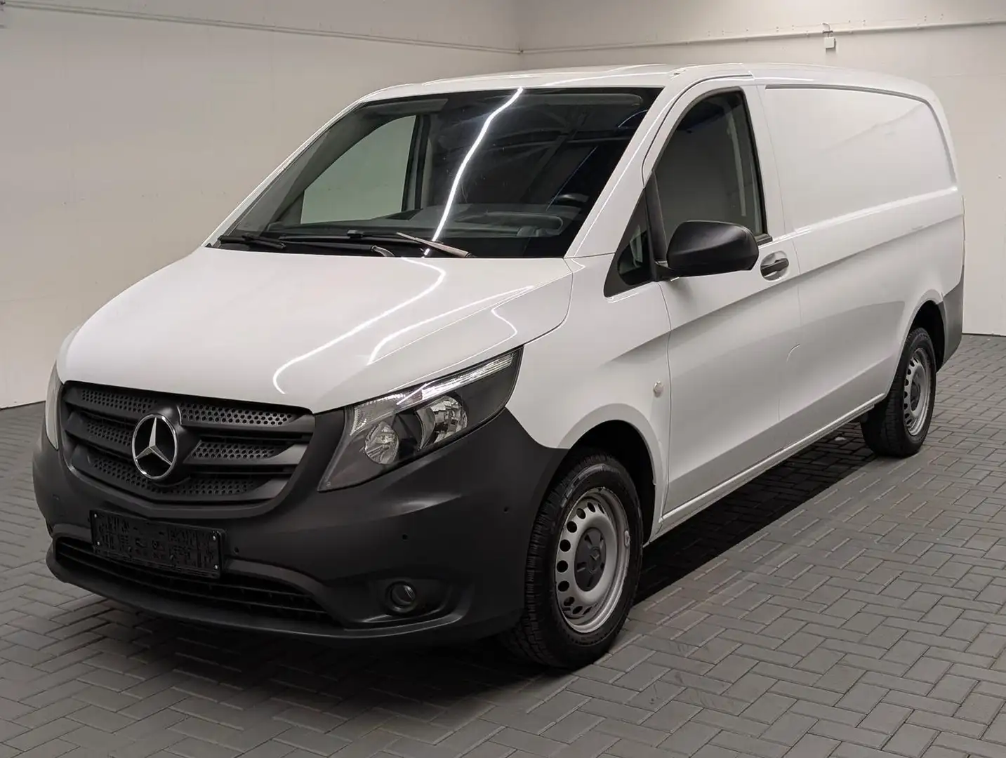 Mercedes-Benz Vito Pro lang Navi/SHZ/AHK/PDC/Kam/Tempom. Blanc - 1