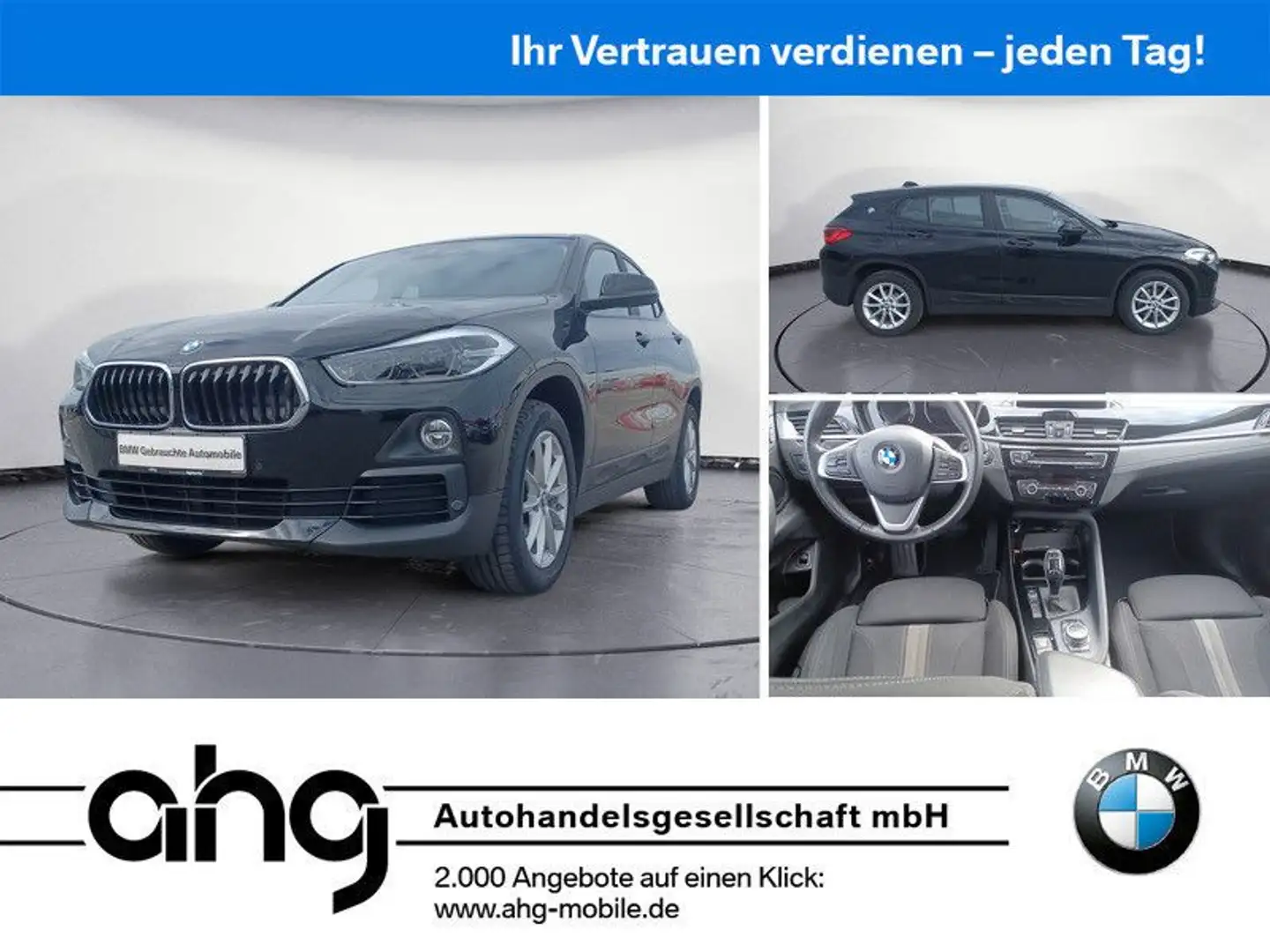 BMW X2 sDrive18d Advantage Rückfahrkamera,Sportsitze Nero - 1
