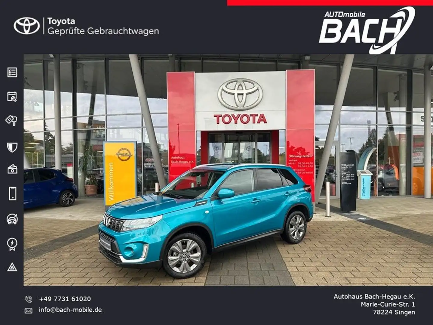 Suzuki Vitara 1.4 Mild-Hybrid Comfort 4x2 Bleu - 1