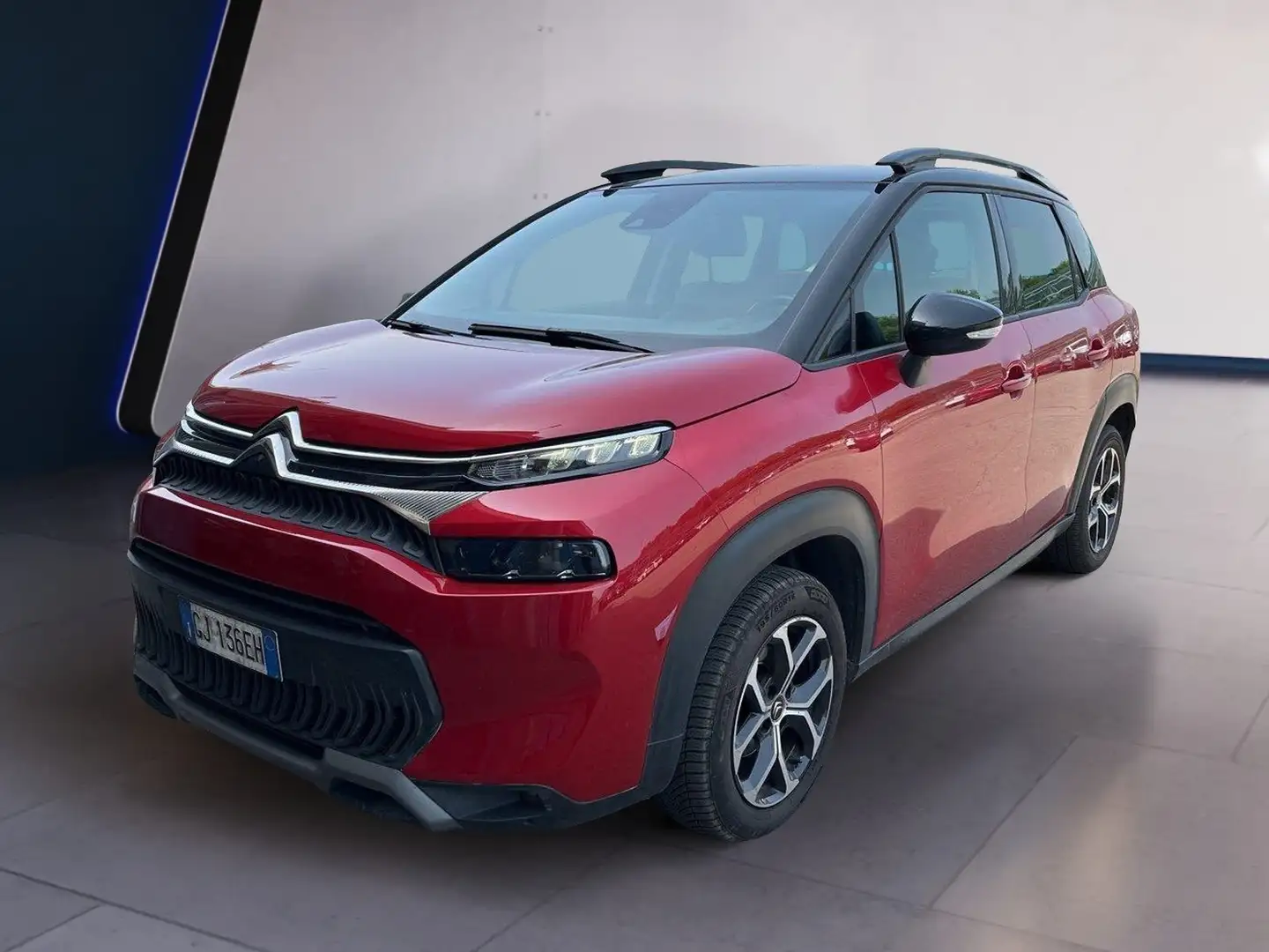 Citroen C3 Aircross I 2021 1.5 bluehdi Shine s&s 110cv Rosso - 2