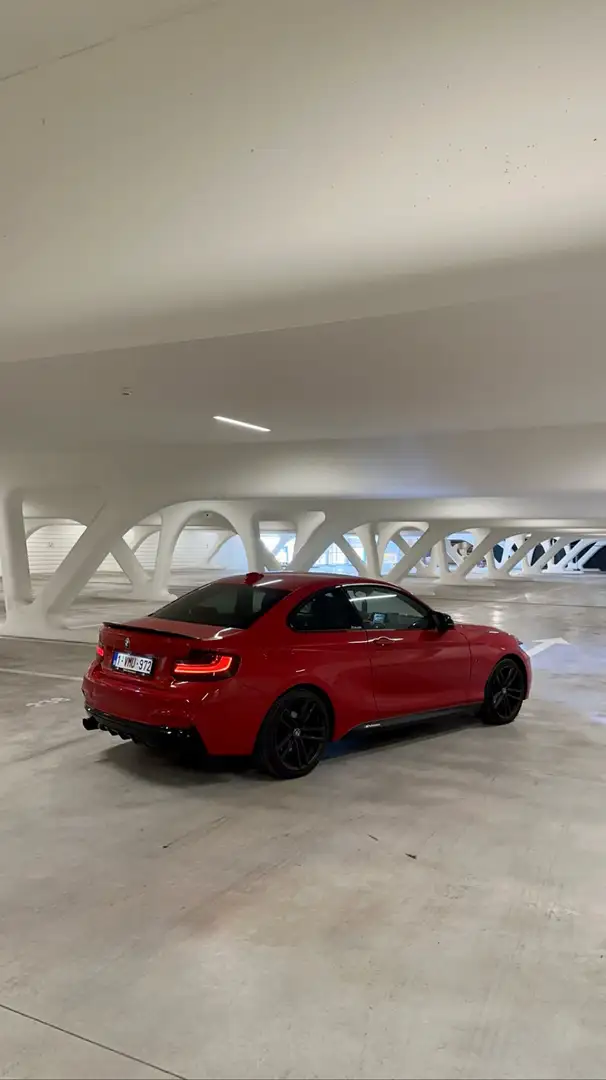 BMW 218 d Czerwony - 1