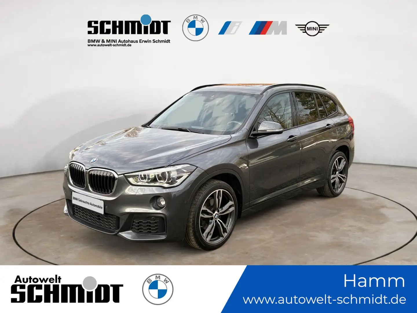 BMW X1 xDrive18d M Sport + GARANTIE Grau - 1