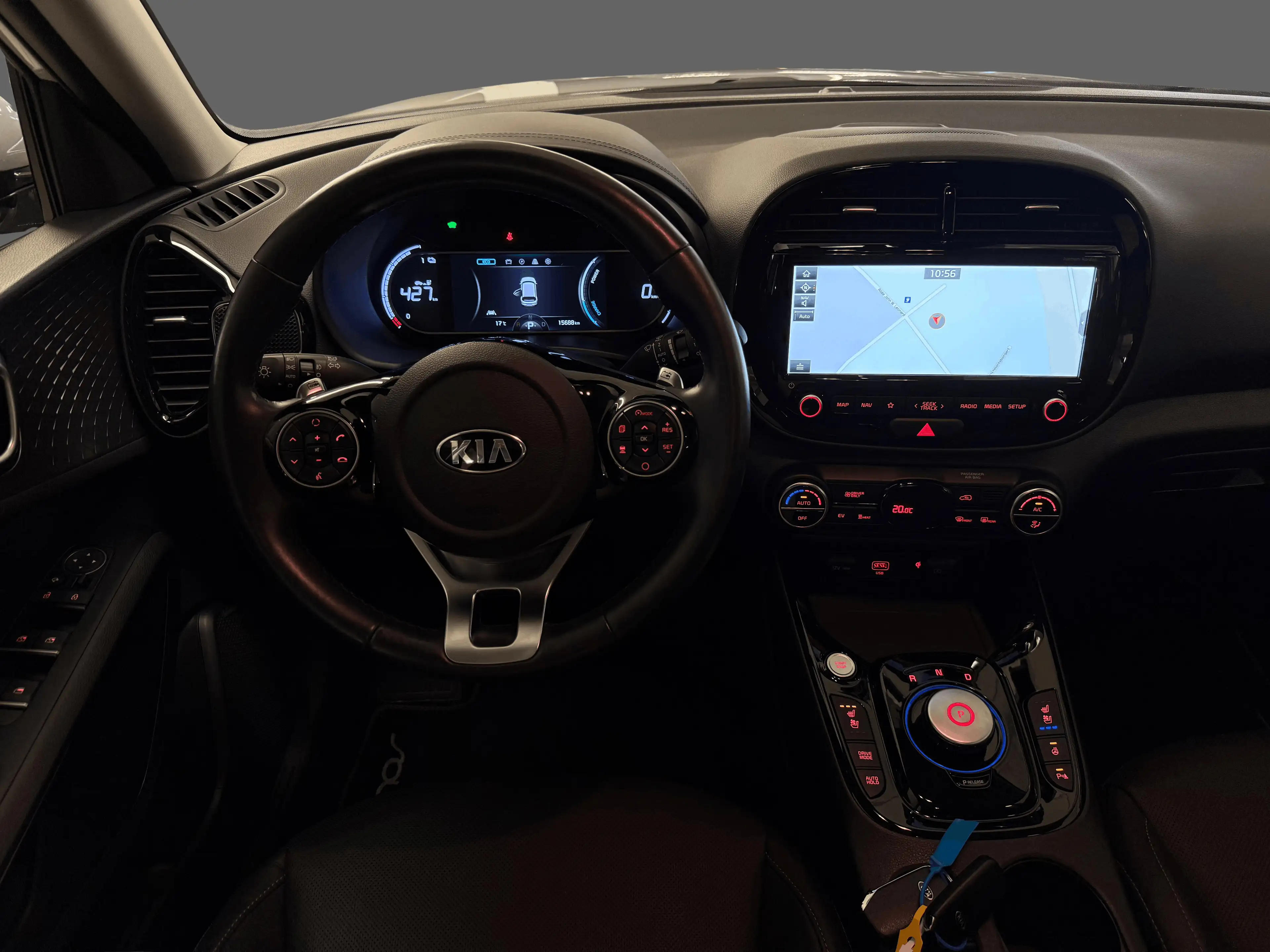 Kia Soul EV 64kWh More - Pack Cuir, Pack Smart — photo 10