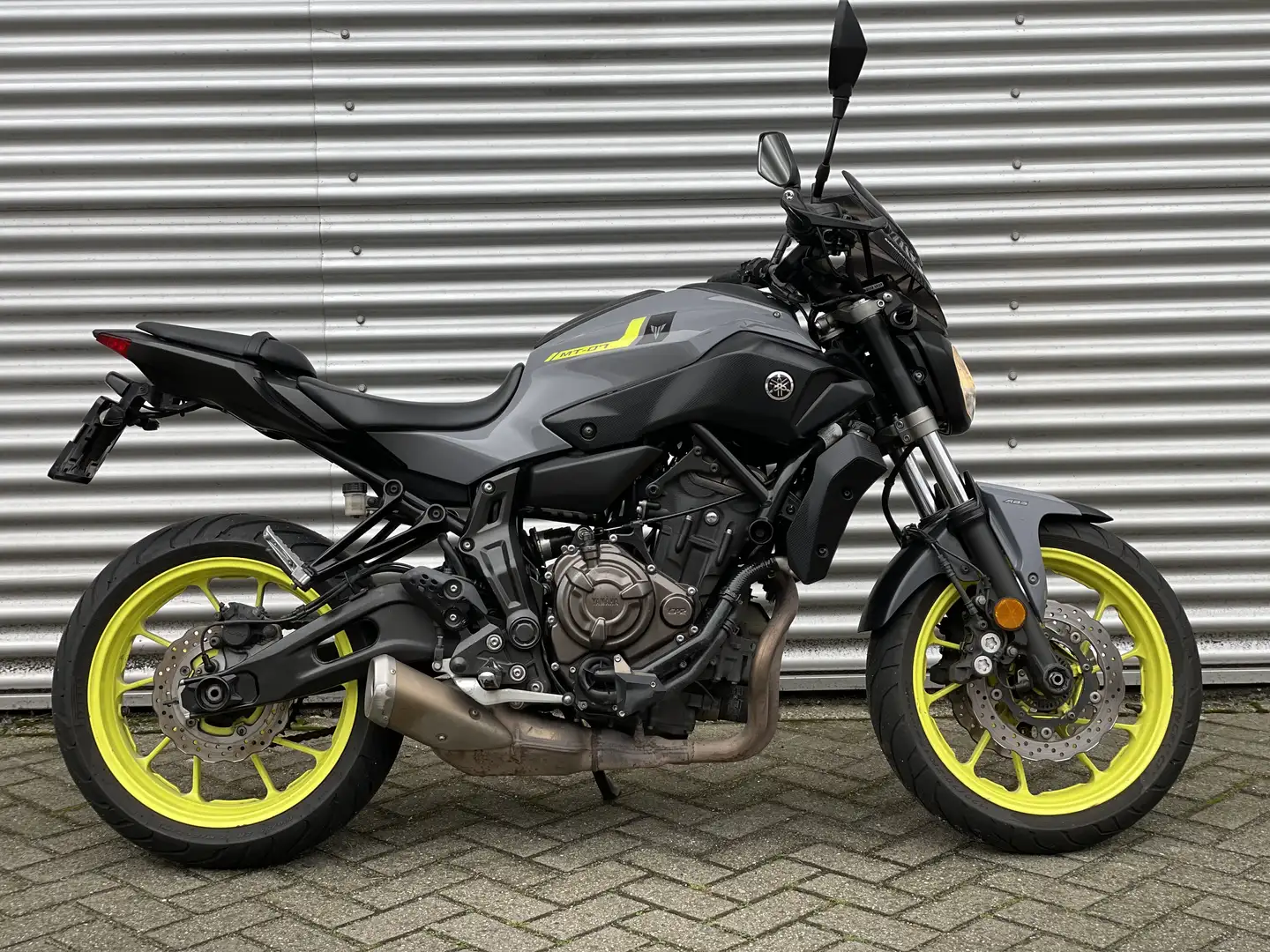 Yamaha MT-07 fluogeel - 2