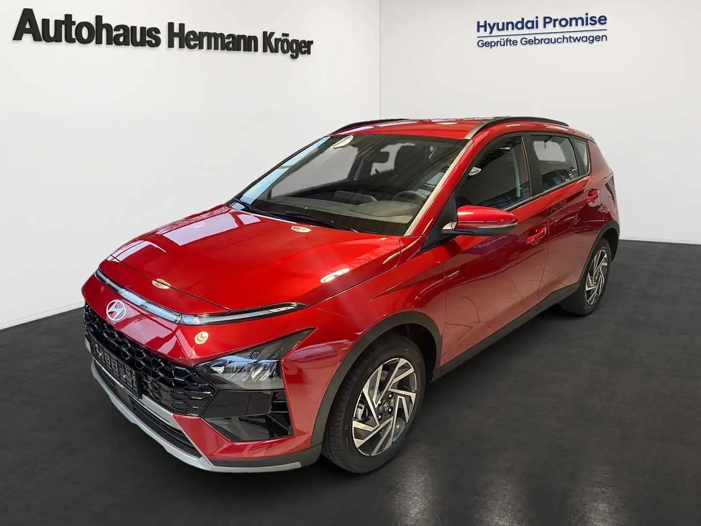 Hyundai BAYON 1.0 T-GDI Trend LED/NAVI/R.Kamera/Sitzhzg uvm. Rot - 1