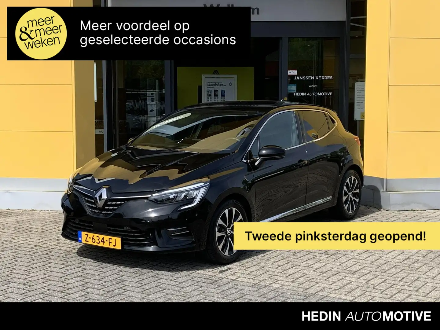 Renault Clio TCe 90PK TECHNO | NAVIGATIE | CAMERA | LM | SENSOR Zwart - 1
