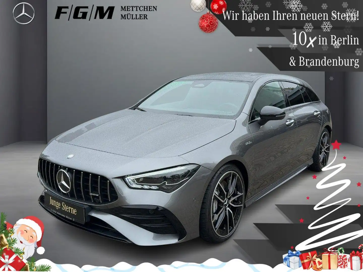 Mercedes-Benz CLA 35 AMG SB 4M KeyGo|MBeam|S-Dach|TWA|Night Gris - 1