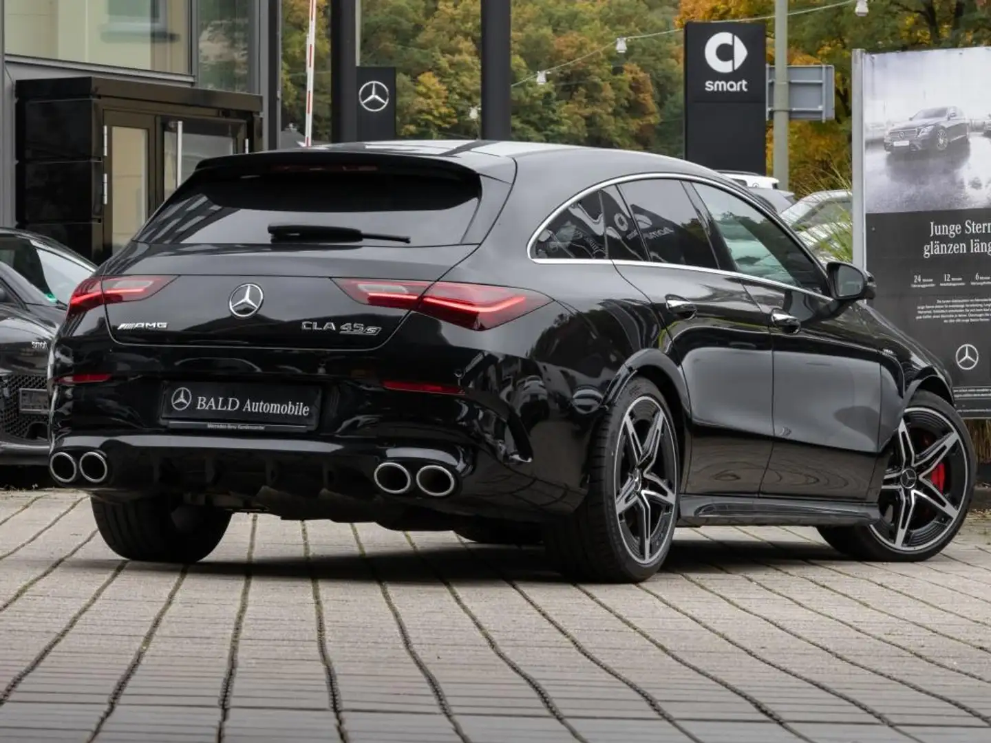 Mercedes-Benz CLA 45 AMG S 4M SB Pano/Burm/HUD/360/Leder/MBeam Schwarz - 2