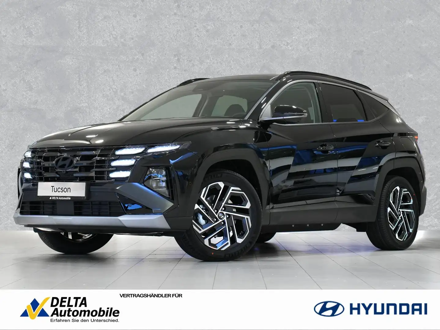 Hyundai TUCSON Facelift Plug-In-Hybrid Prime Leder Memor Schwarz - 1