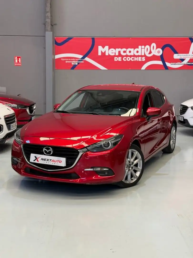 Mazda 3 2.2 Luxury Safety Rojo - 2