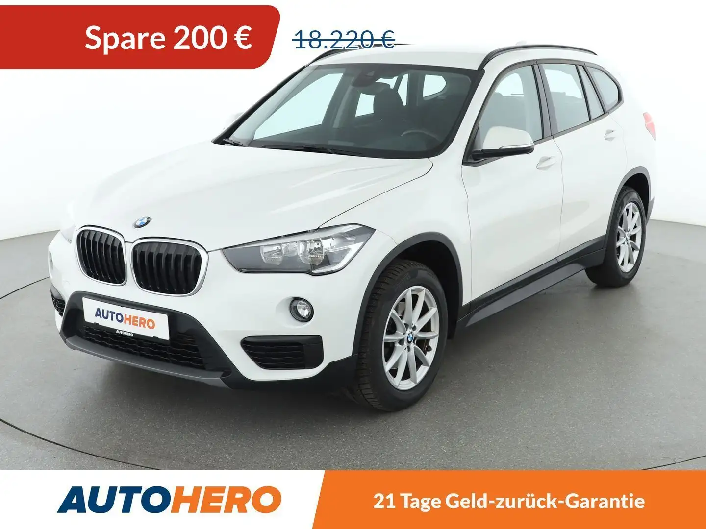 BMW X1 xDrive 18d *NAVI*LIM*PDC*SHZ*KLIMA* Weiß - 1