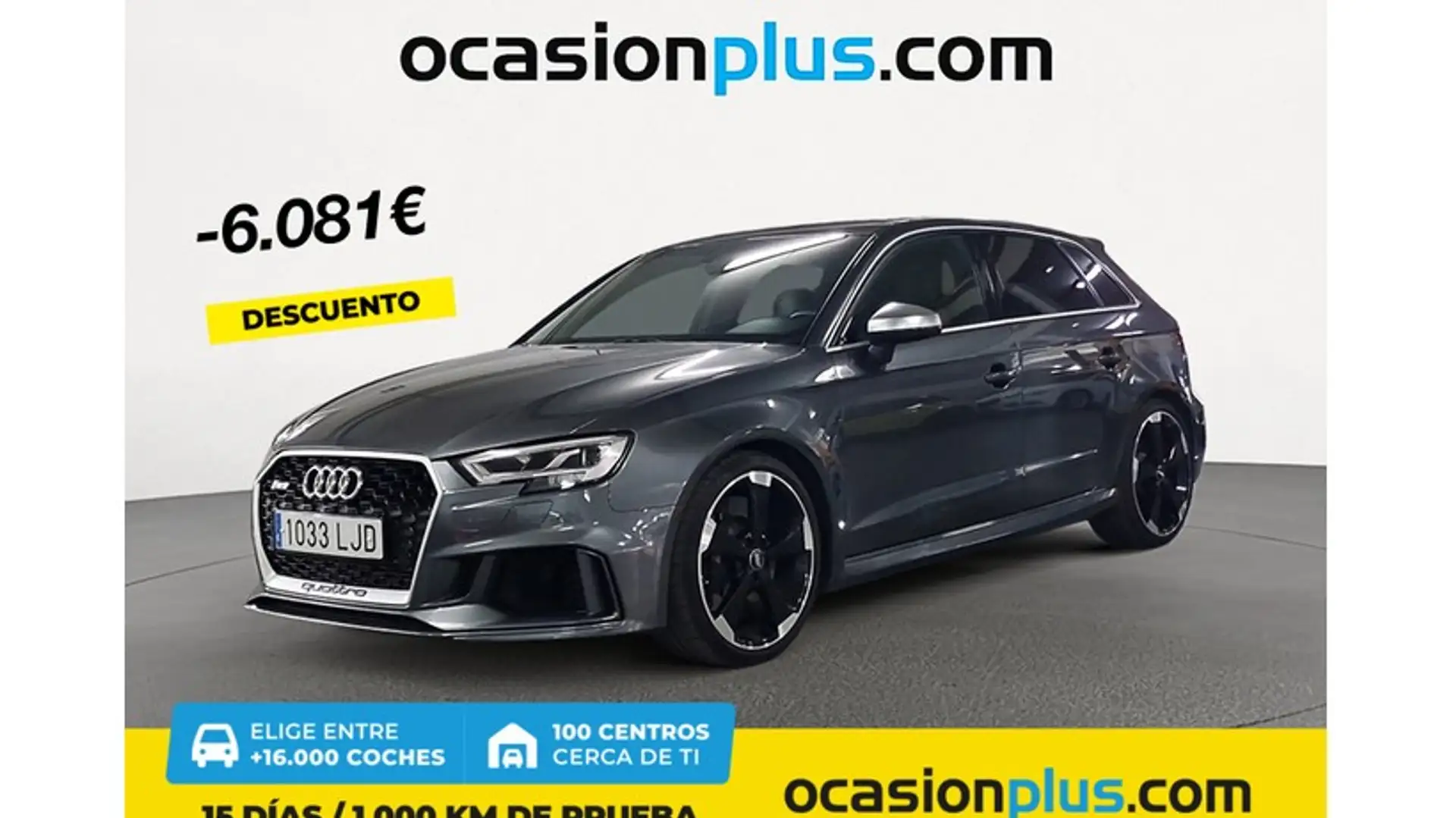 Audi RS3 Sportback quattro S tronic 294kW Gris - 1