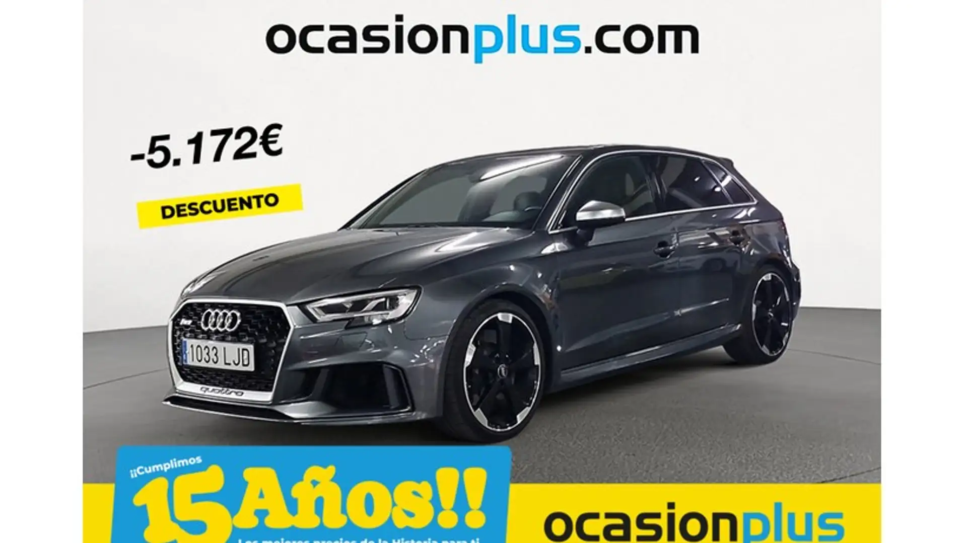 Audi RS3 Sportback quattro S tronic 294kW Gris - 1