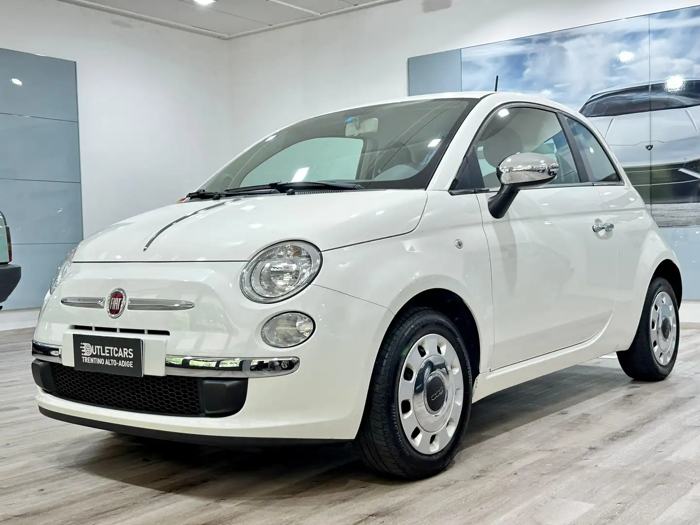 Fiat 500 500 1.2 Pop 69cv neopatentati 2015 Wit - 1