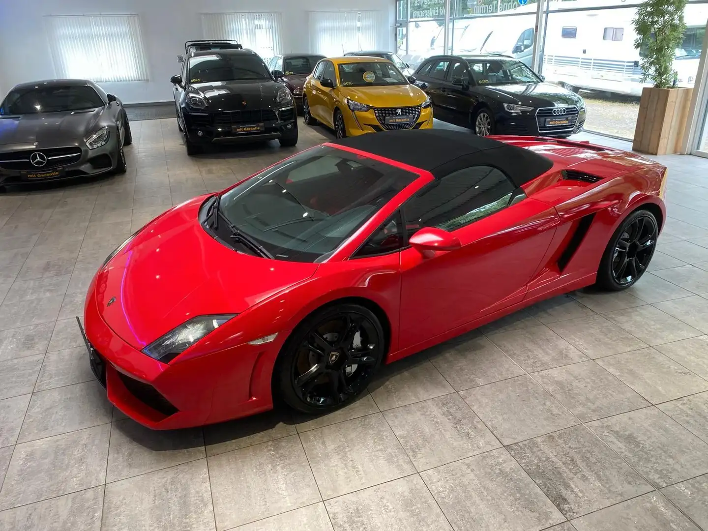 Lamborghini Gallardo LP560-4 Spyder E-Gear*Garantie* Rojo - 1