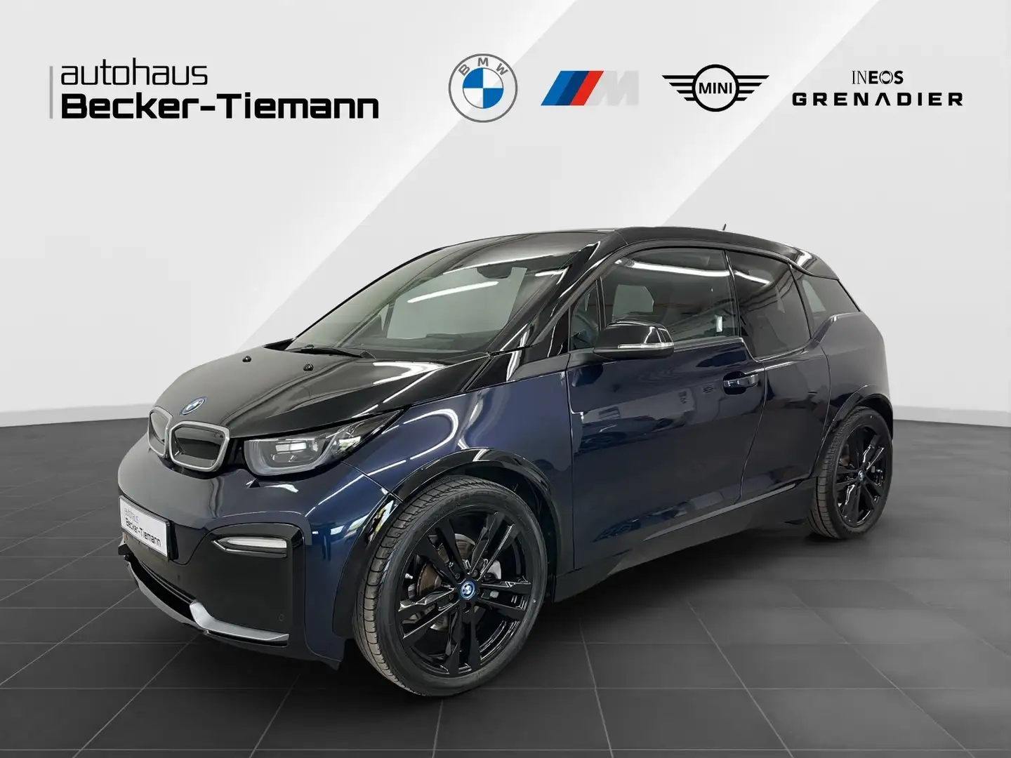 BMW i3 s 120Ah,Rückfahrkamera,Schiebedach,etc. Blauw - 1