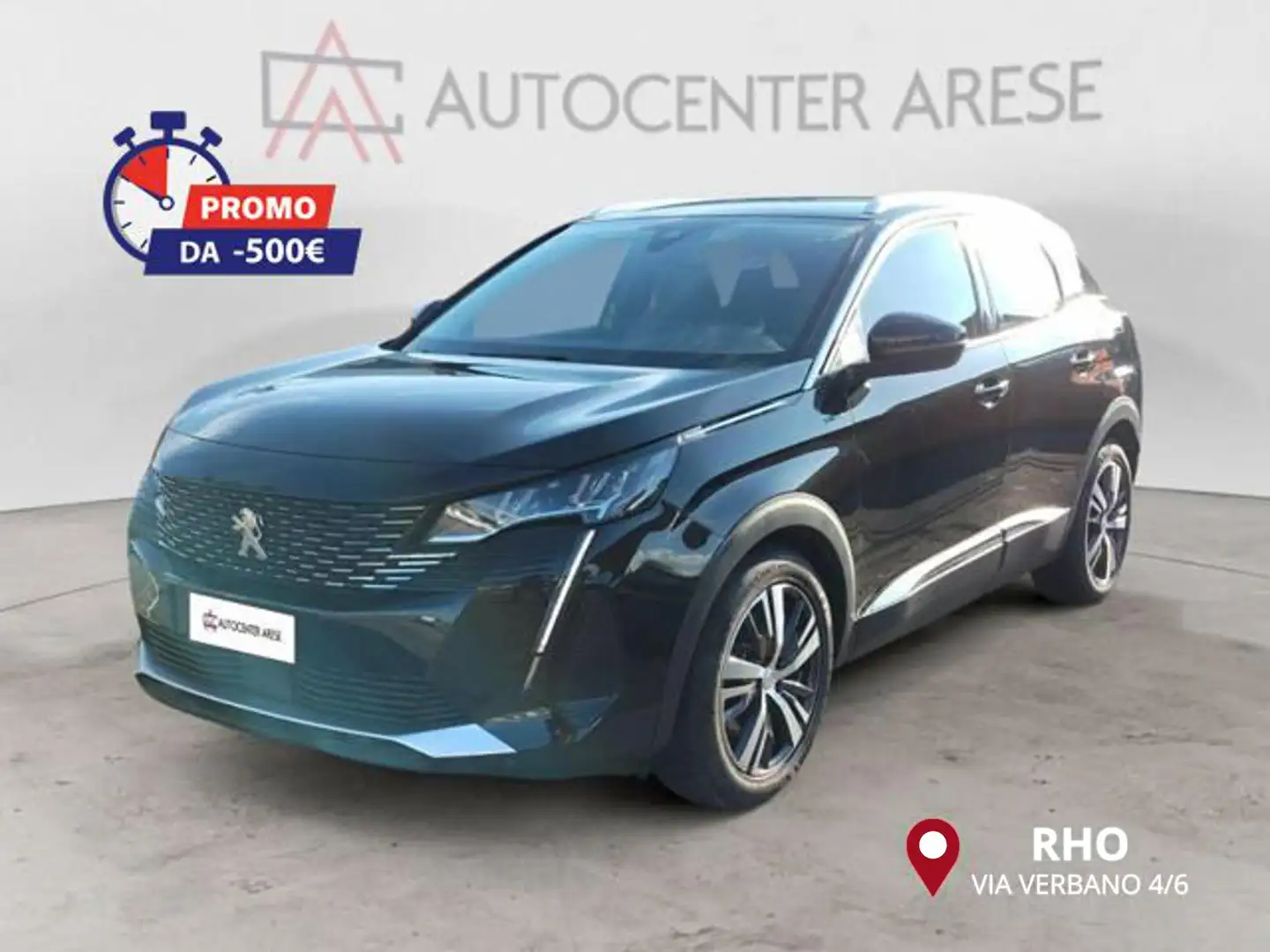 Peugeot 3008 Hybrid 225 e-EAT8 Allure Pack GARANZIA 3 ANNI Чёрный - 1