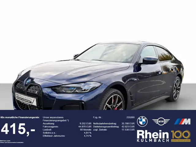 Bmw i4 eDrive40 M Sport Pro Navi Laser Hifi h&k GSD M Sp