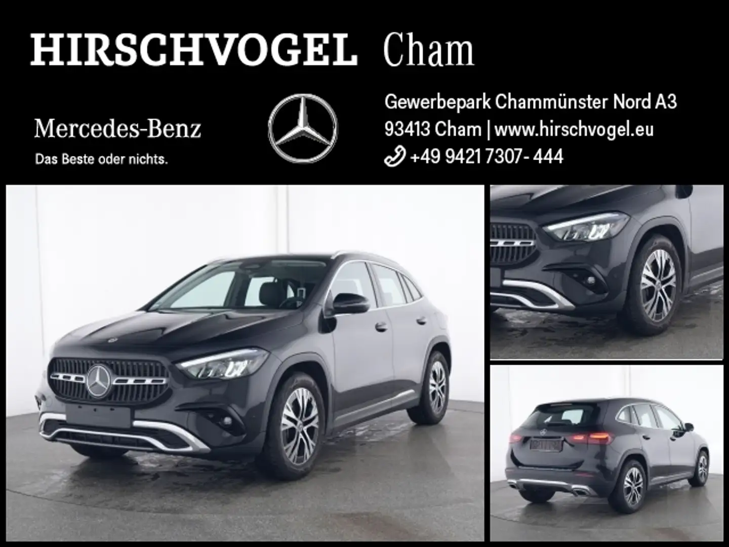 Mercedes-Benz GLA 180 d Progressive Line+AHK+MBUX+Navi-Pr.+LED Černá - 1