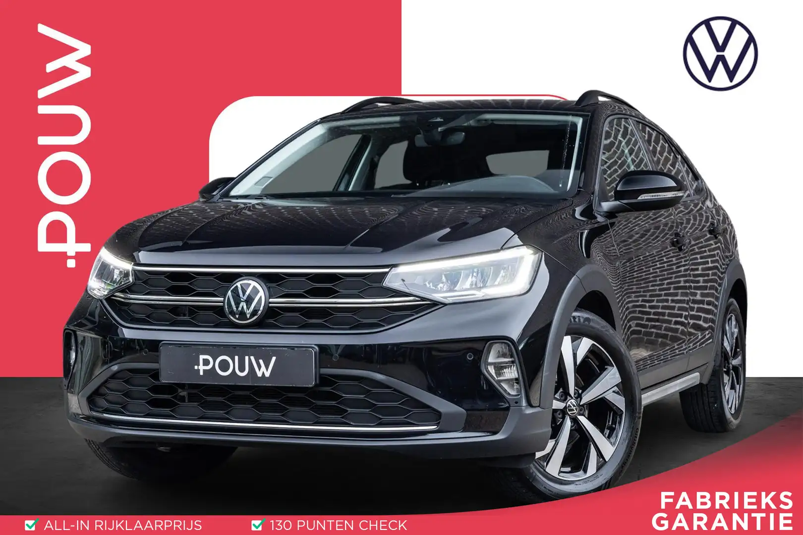 Volkswagen Taigo 1.0 TSI 115pk Life Edition | Adaptieve Cruise Cont Noir - 1