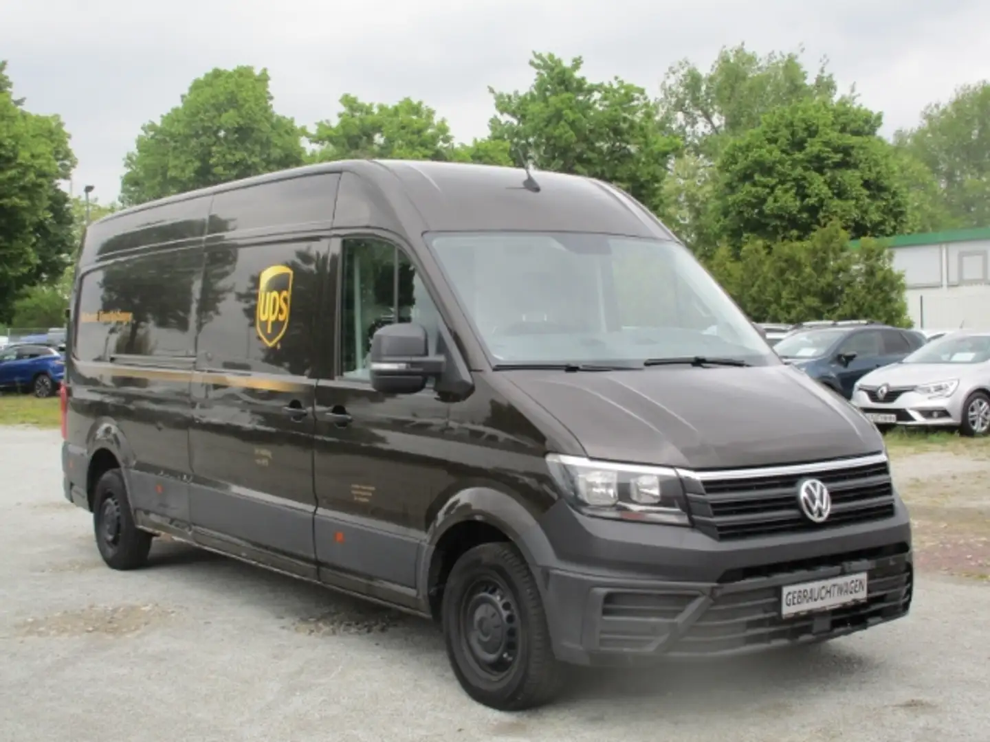 Volkswagen Crafter Kasten 35 lang Hochdach FWD 2.0 TDI Notbre Bruin - 2