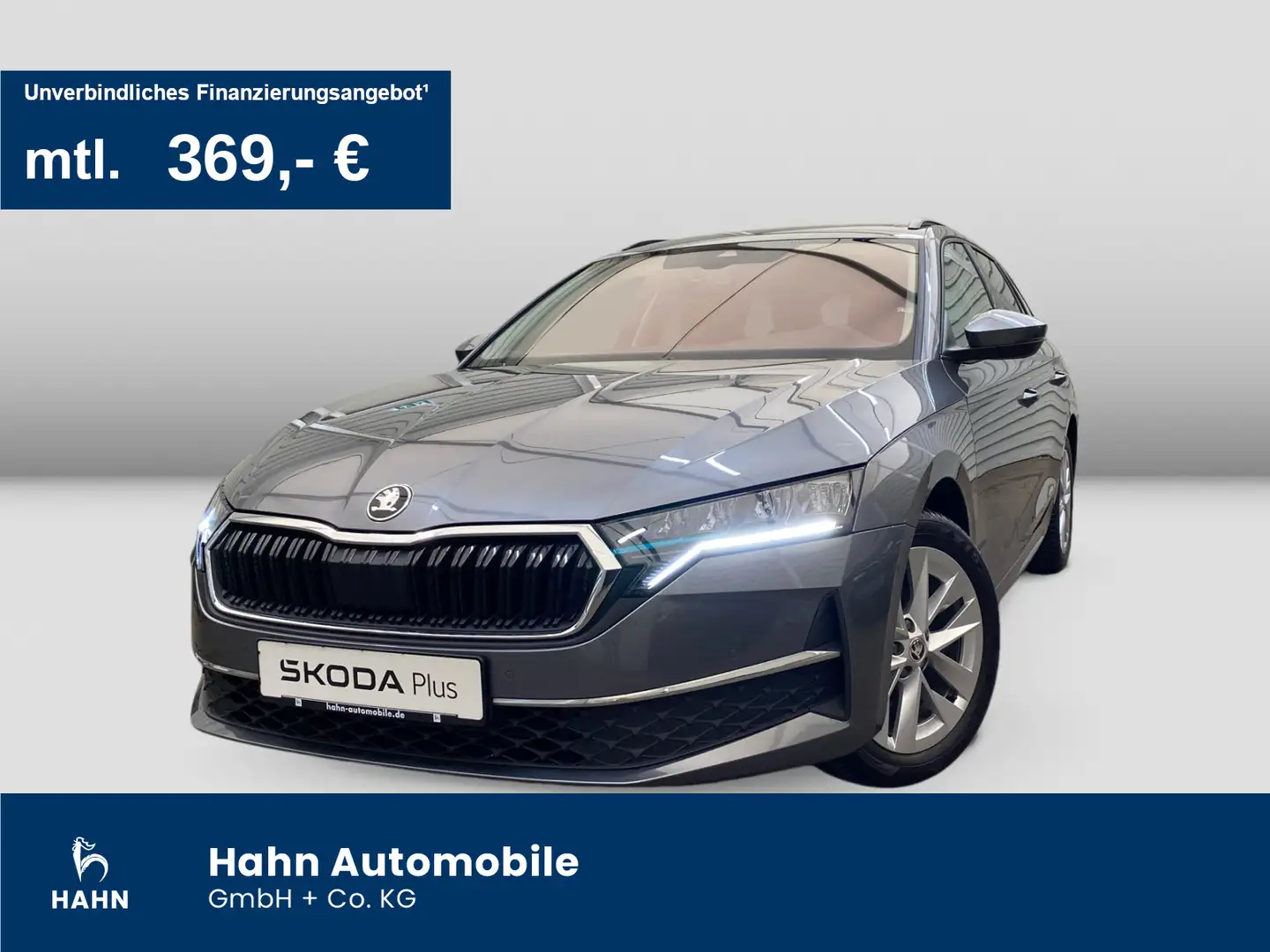 Skoda Octavia Combi 1.5TSI DSG Selection LED AHK Navi Grau - 1