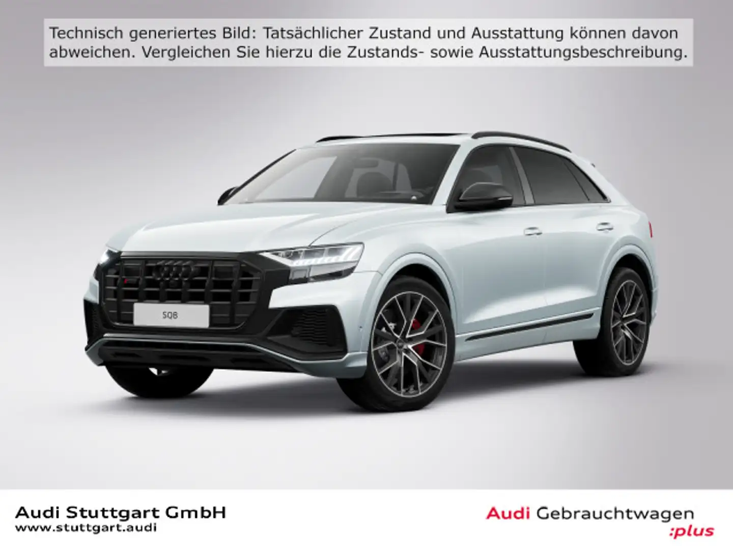 Audi SQ8 4.0 TFSI qu competition plus AHK Carbon Pano Silber - 1