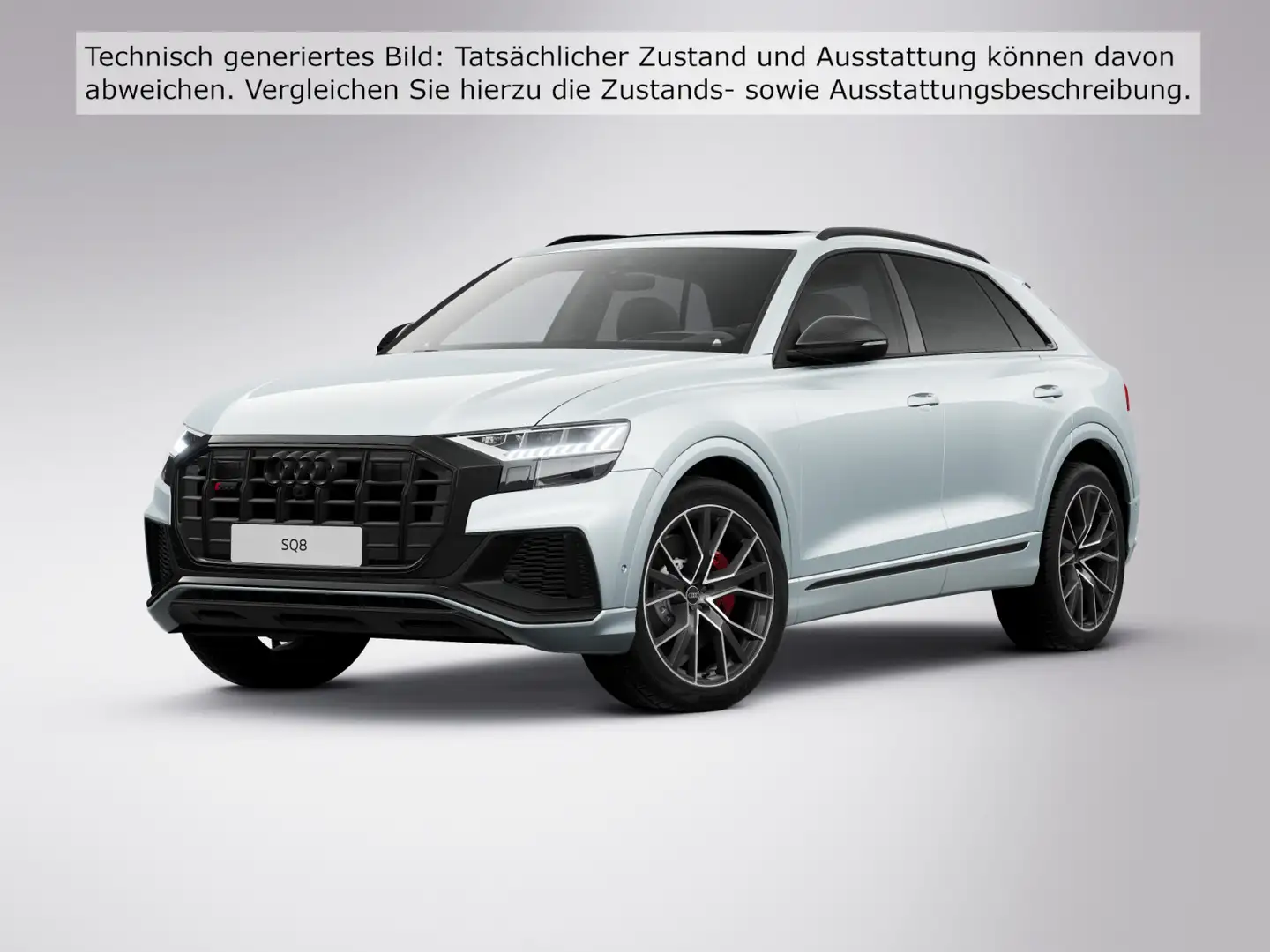 Audi SQ8 4.0 TFSI qu competition plus AHK Carbon Pano Silber - 2