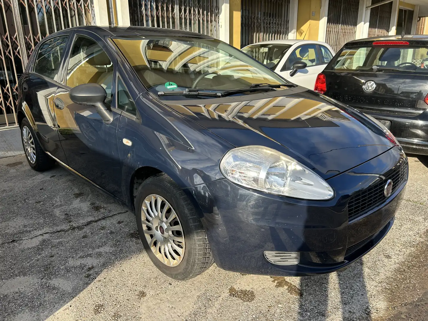 Fiat Grande Punto 5p 1.2 Dynamic TOP!!! solo 64000 km!!!! NEOPATENT Bleu - 2