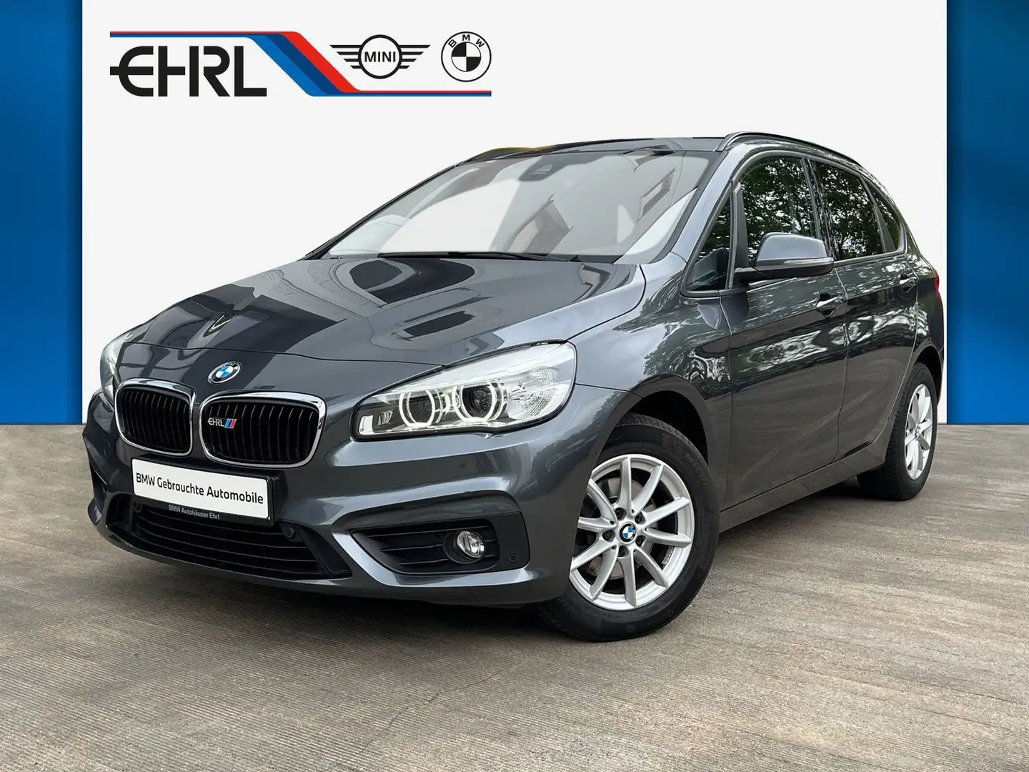BMW 218 i ADVANTAGE PDC LED NAVI Grau - 1