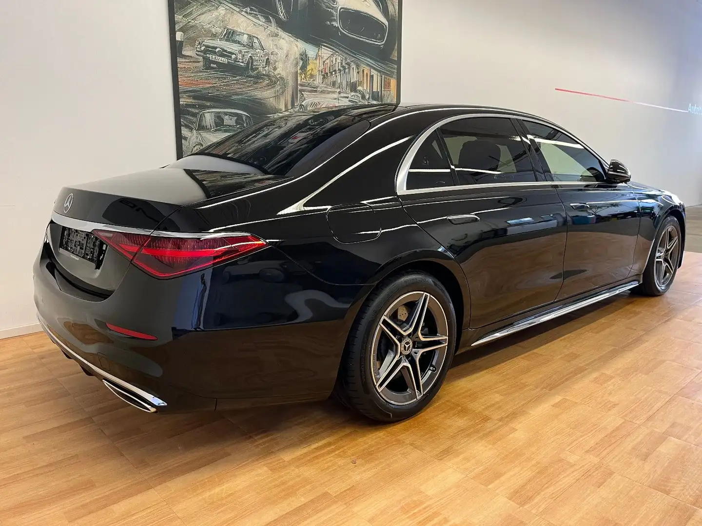 Mercedes-Benz S 580 e lang long AMG-Line Sound Pano Chauffeur Schwarz - 2