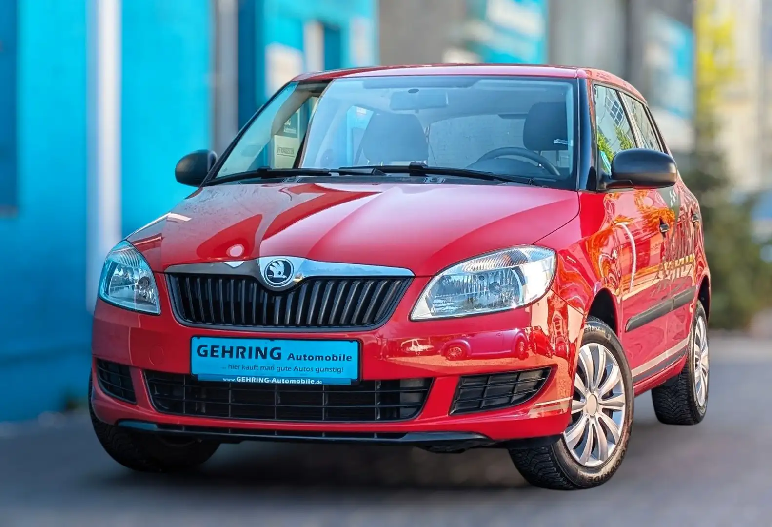 Skoda Fabia Cool Ed. Klima Allwetter 42TKm*wie Neu 1Hd Rouge - 1