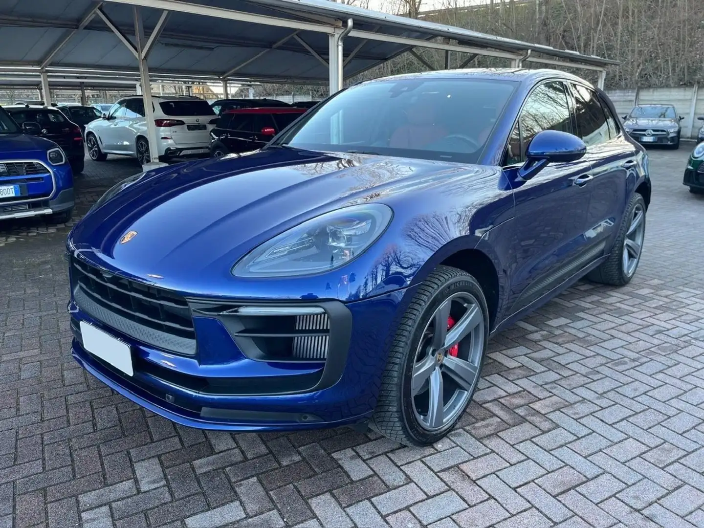 Porsche Macan S Blue - 1