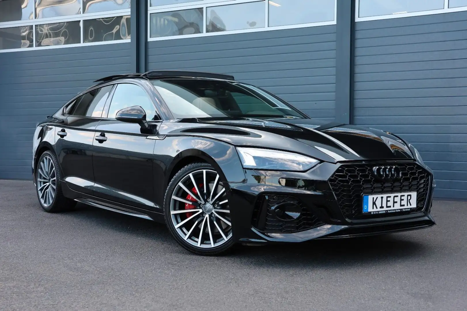 Audi A5 2.0 Sportback/MATRIX/B&O/SHZ/SBL/Kam/TOTW/R19 Schwarz - 1