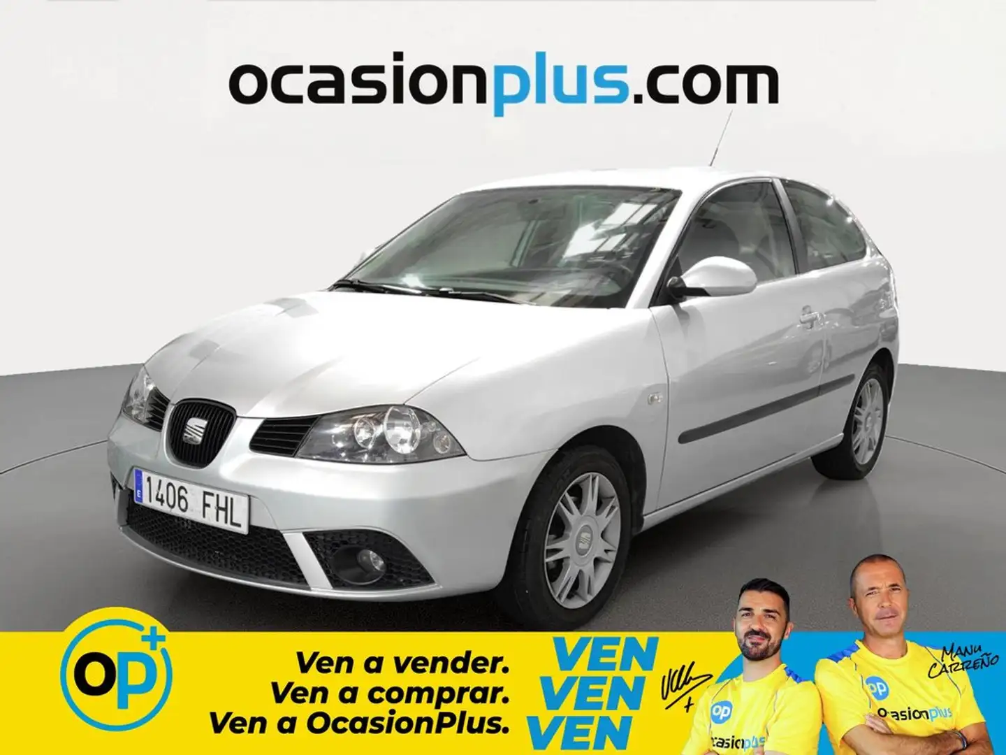 SEAT Ibiza 1.4 Reference 85 Gris - 1