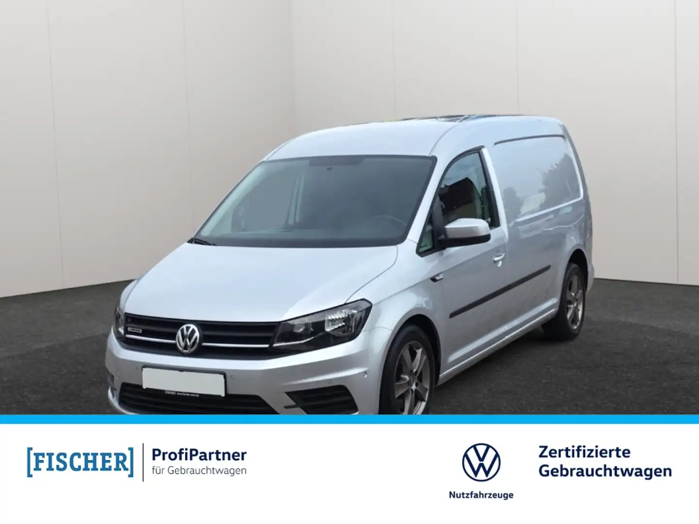 Volkswagen Caddy 2.0TDI 4Motion DSG Kasten AHK STHZ Navi PDC Silber - 1