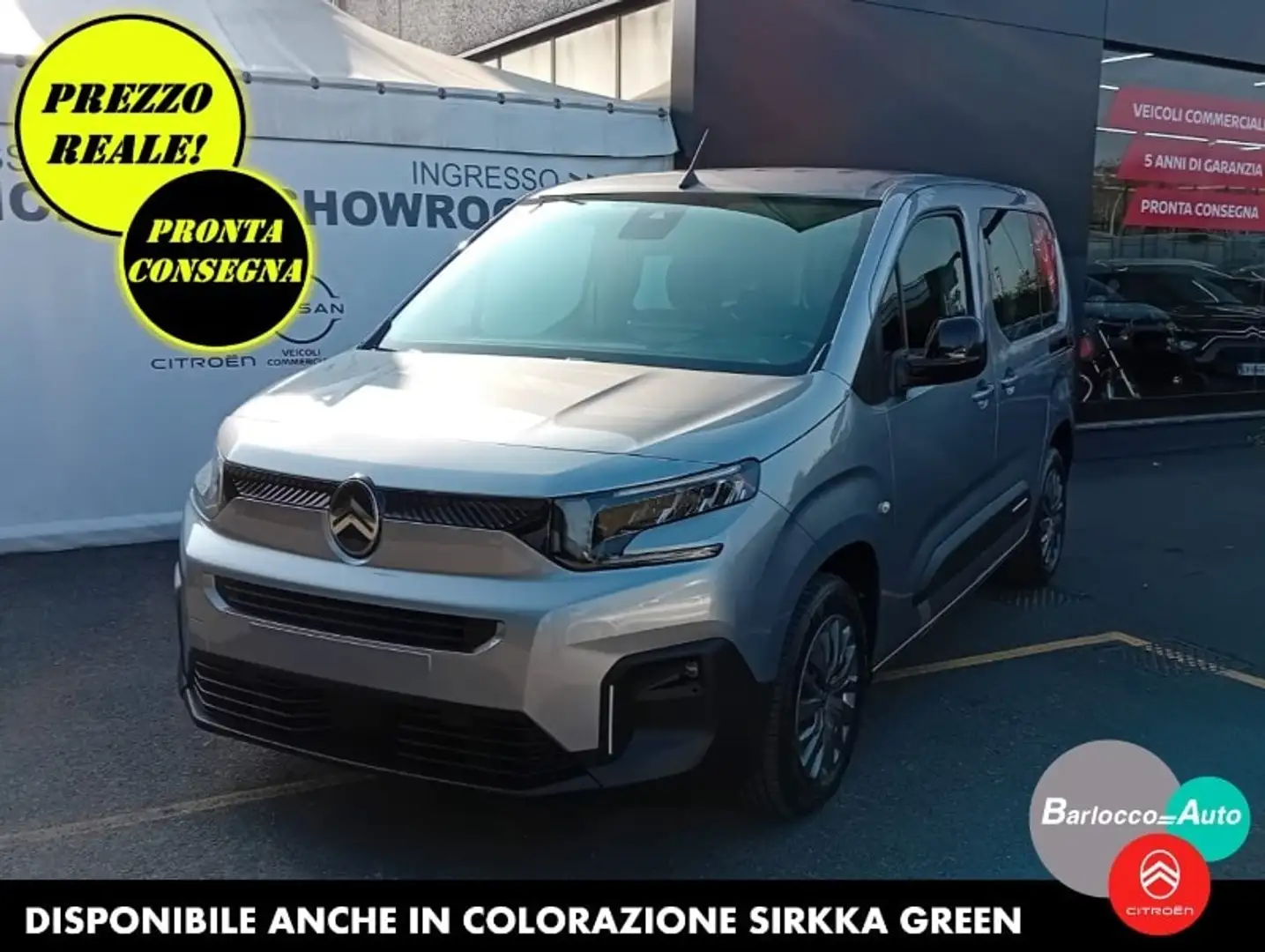 Citroen Berlingo Berlingo BlueHDi 100 S&S Combi Plus Grigio - 2
