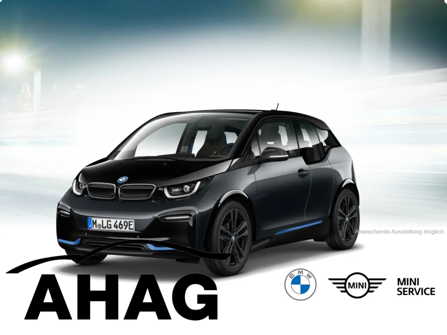 BMW i3 s (120 Ah), 135kW Navi Business Klimaaut. PDC Grau - 2