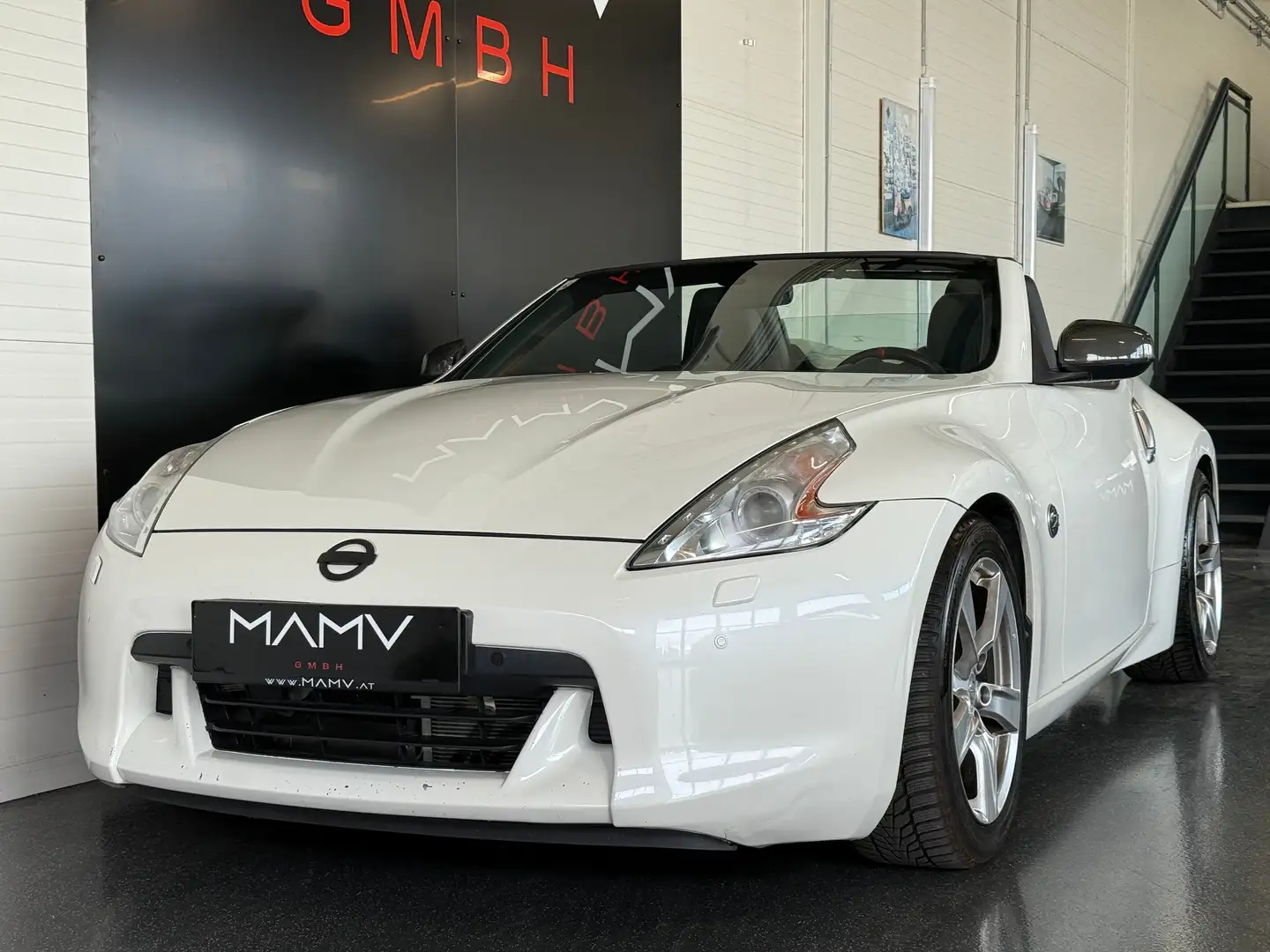 Nissan 370Z Roadster Pickerl NEU Tausch mgl. Biały - 1