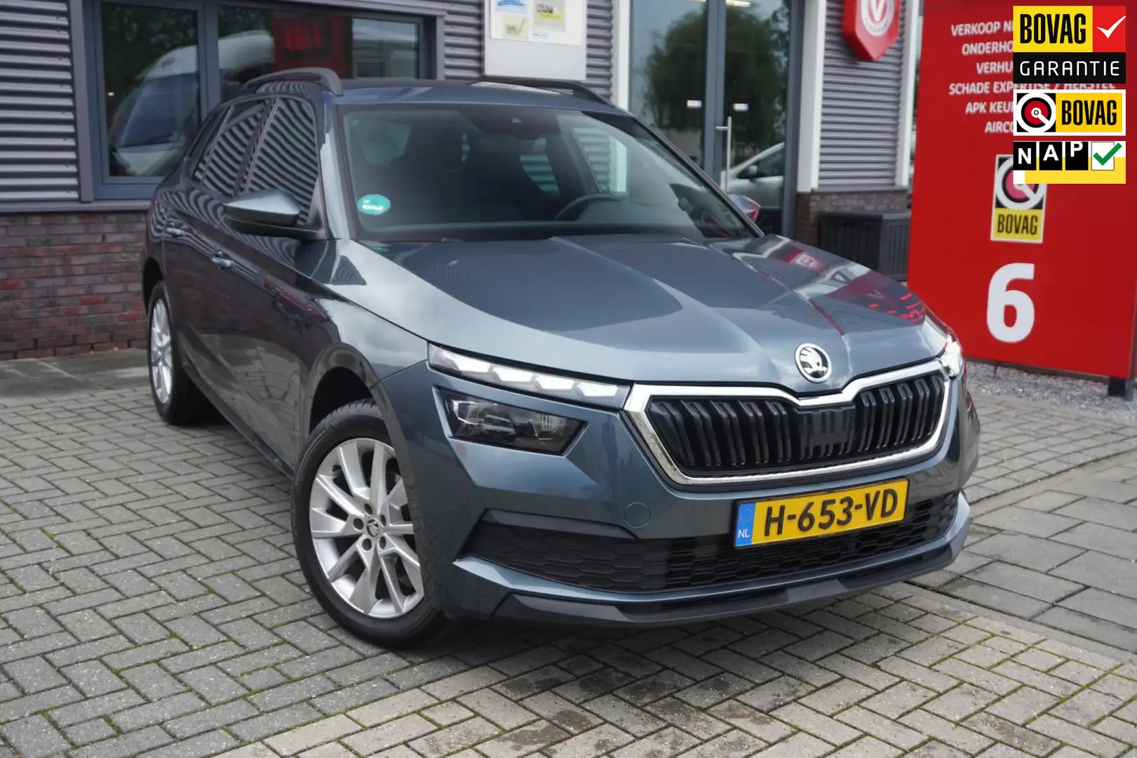 Skoda Kamiq 1.5 TSI ACT Sport Business / Camera / Stoelverwami Grijs - 1