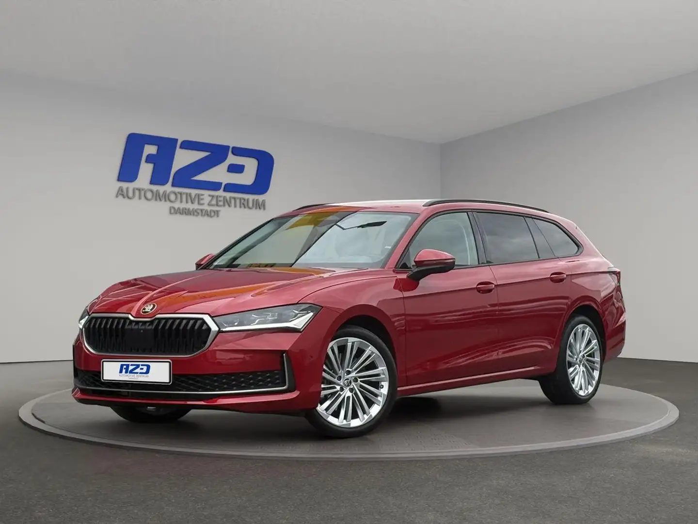Skoda Superb TDI DSG 4x4 LEDER MATRIX CANTON 360° Rouge - 1