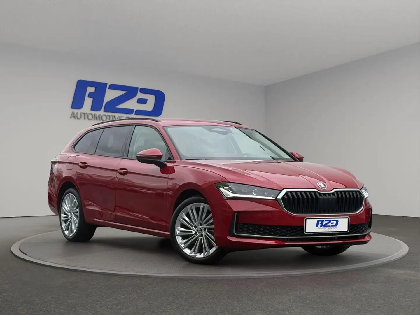 Skoda Superb TDI DSG 4x4 LEDER MATRIX CANTON 360° Rouge - 2