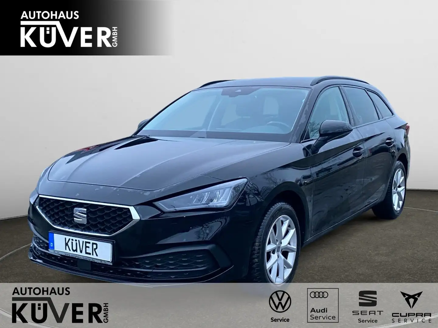 SEAT Leon ST Style 1.0 eTSI DSG ACC*LED*PDC*SHZ Schwarz - 1