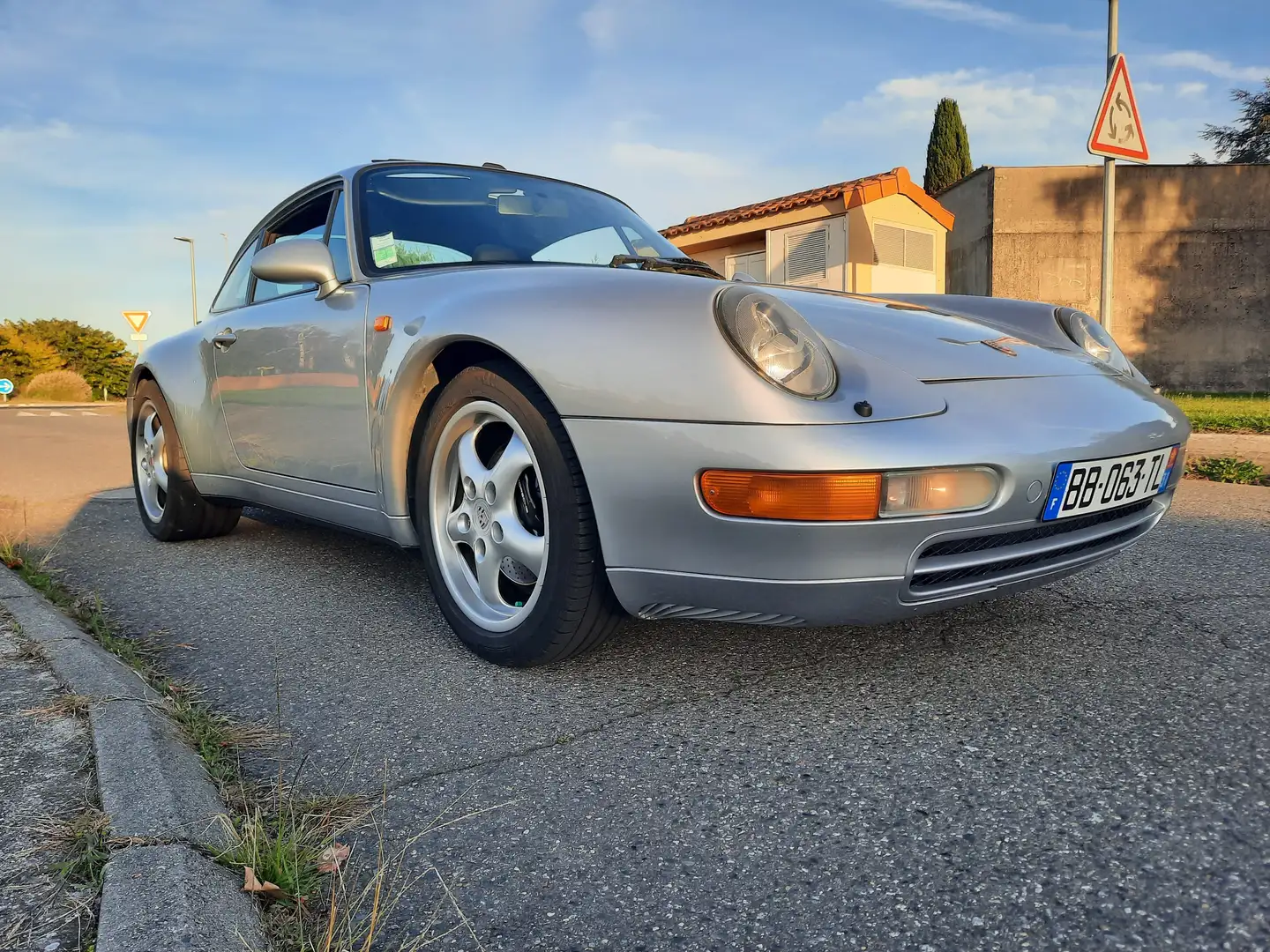 Porsche 993 Argent - 2