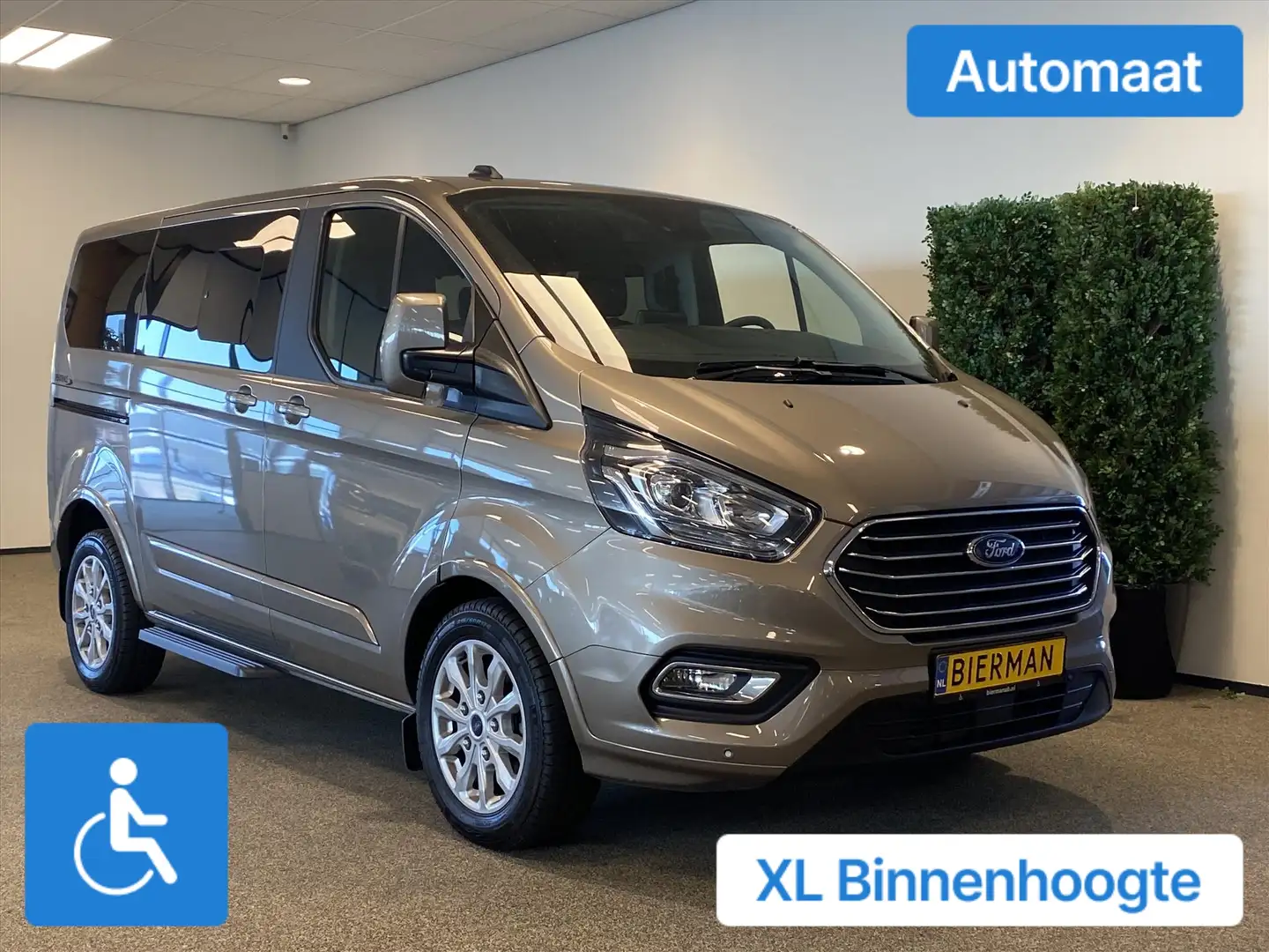 Ford Tourneo Custom L1H1 Rolstoelbus Automaat XXL 148cm - 1