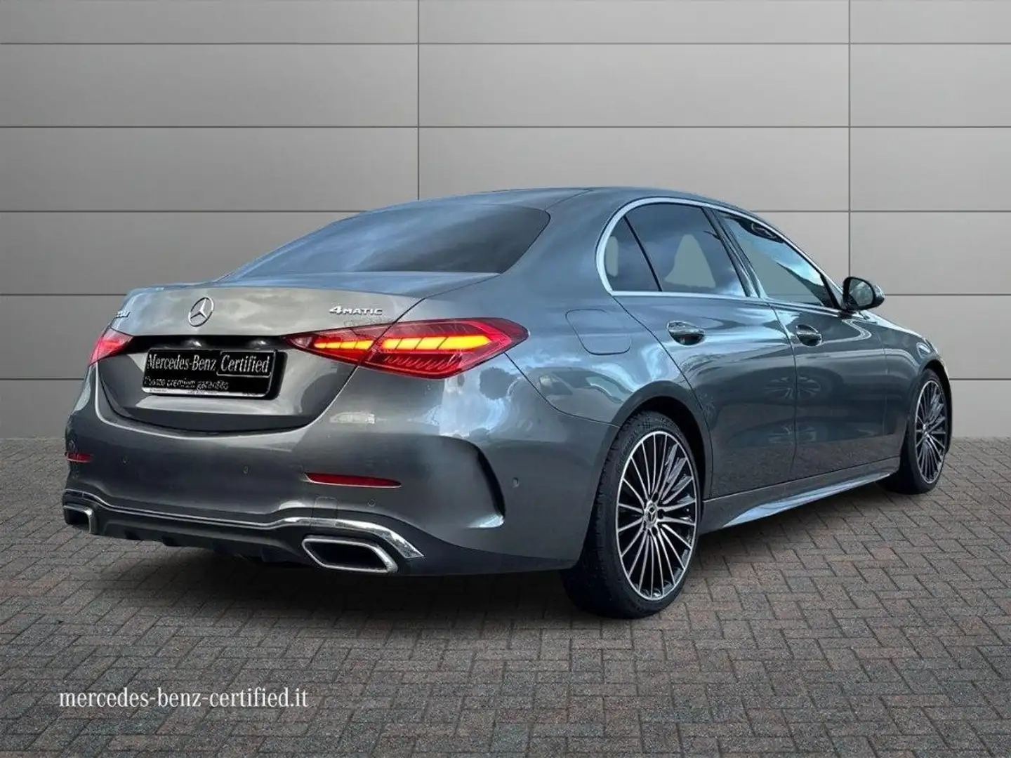 Mercedes-Benz C 220 d Mild hybrid 4Matic AMG Line Advanced Plus Grigio - 2