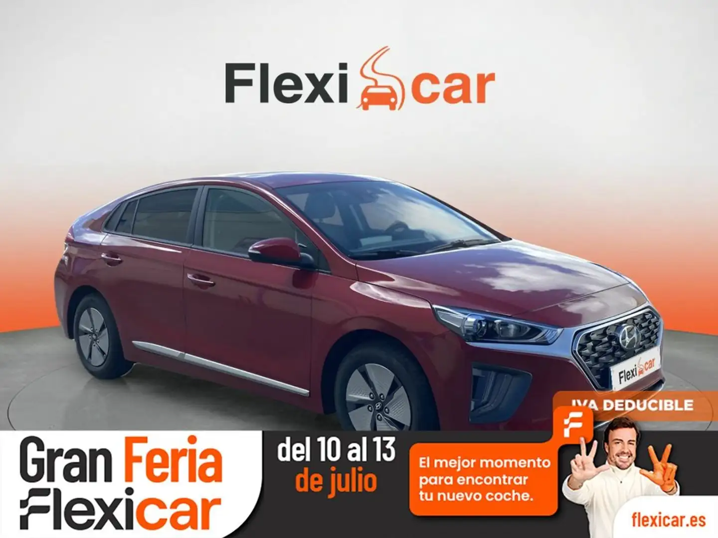 Hyundai IONIQ 1.6 GDI HEV Klass DCT Rojo - 1